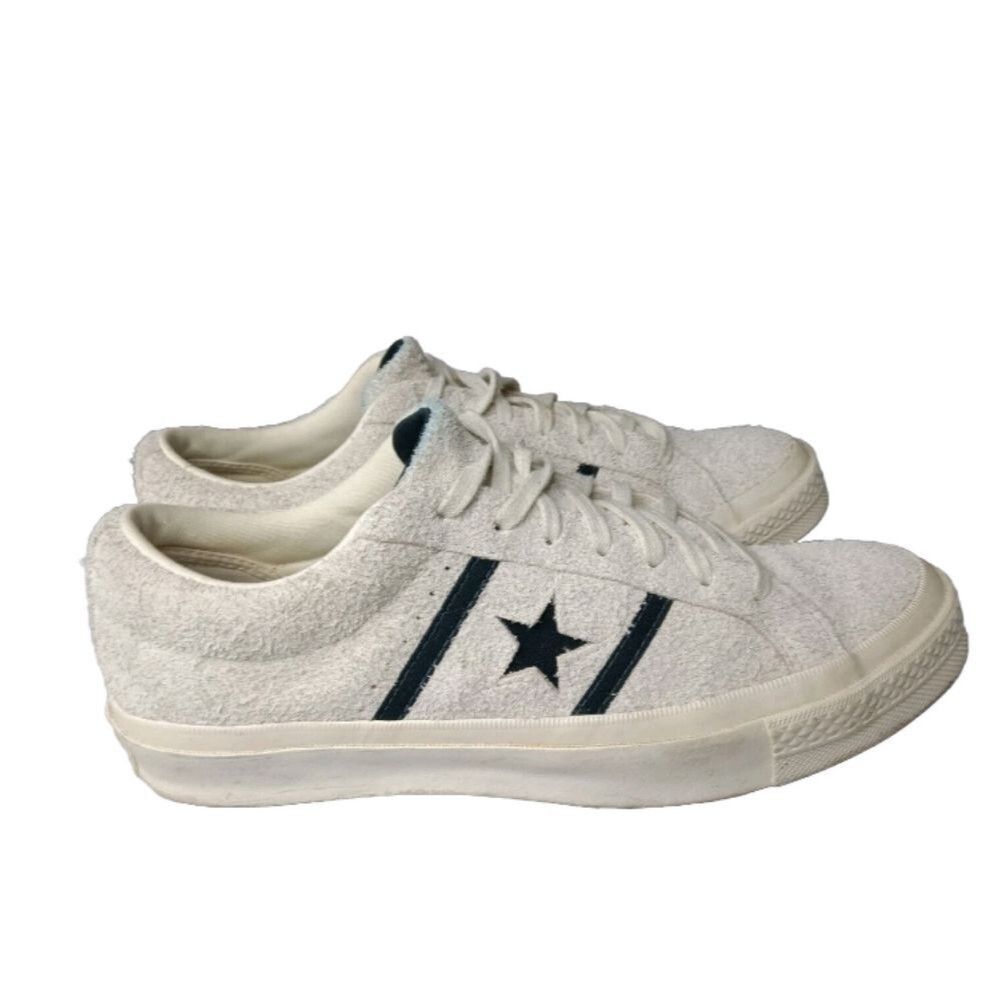 Converse One Star Academy Men's Shoes Size 7.5 M Ox Egret Black